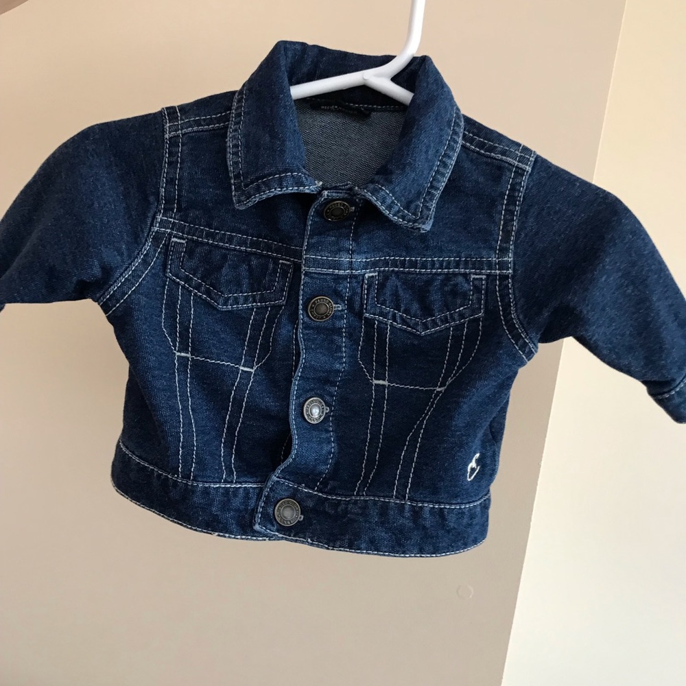 New born soft jean jacket